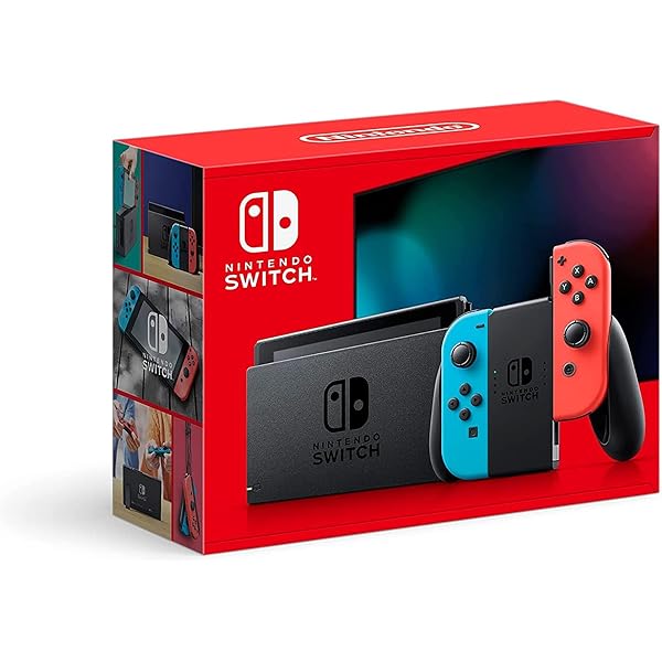 Amazon.com: Nintendo - Switch 32GB Console - Neon Red/Neon Blue