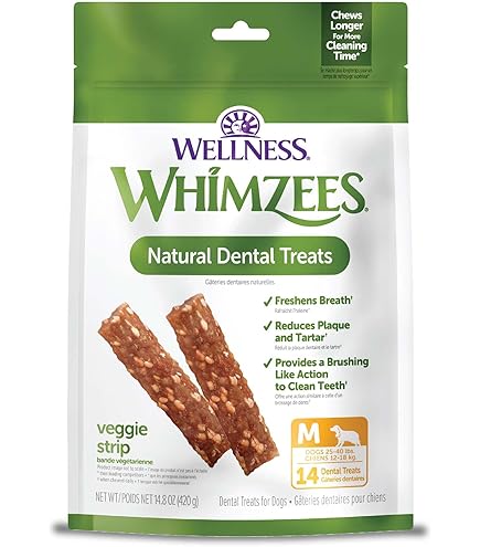 WHIMZEES WHZ582 Natural Grain Free Dental Dog Treats, Variety Pack