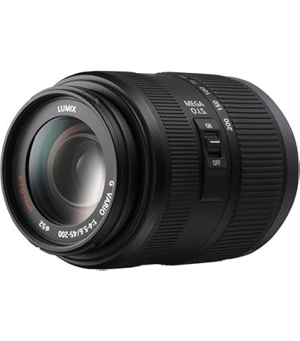 Amazon.com : 45-200mm f/4.0-5.6 Lumix G Vario Mega O.I.S. Lens