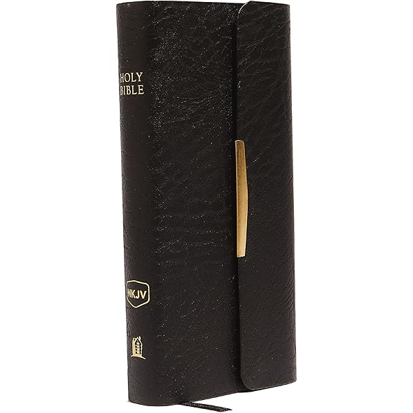 Holy Bible Compact Reference Edition with Snap-Flap Closure NKJV