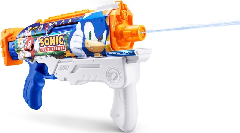 Zuru x - shot Pistolă cu apă Sonic the Hedgehog Fast Fill Skins