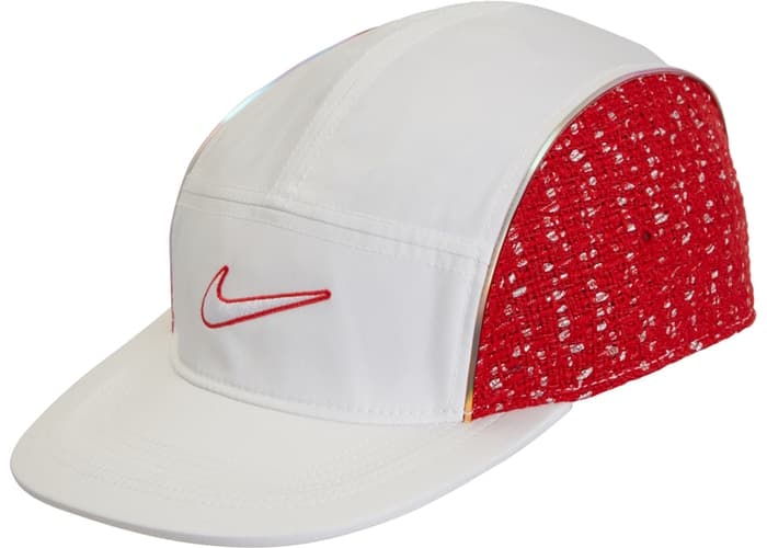Supreme Nike Boucle Running Hat White Red - StockX News