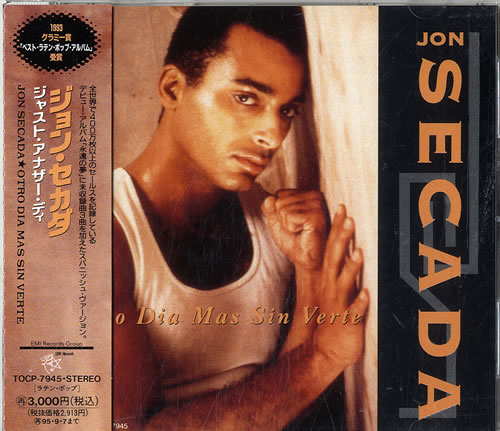 Jon Secada Otro Dia Mas Sin Verte Japan Promo Cd Album TOCP-7945