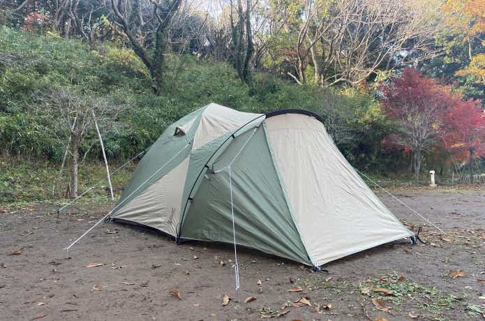 設営レビュー！】DOD ザ・ワンタッチテントMを実際に使った評価は