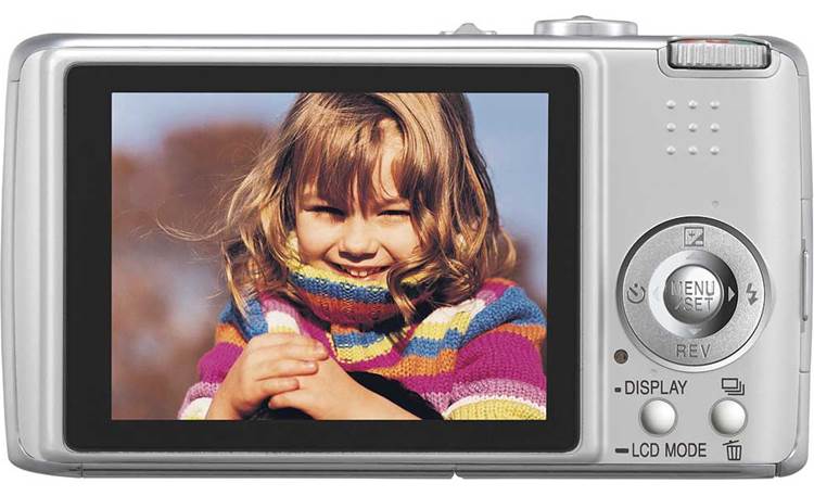Panasonic Lumix® DMC-FX01 (Silver) 6-megapixel digital camera