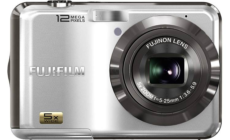 Fujifilm FinePix AX200 (Silver) 12.2-megapixel digital camera with