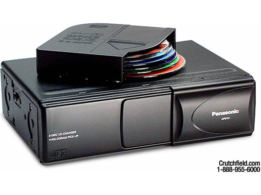 Panasonic CXDP610 6-disc CD Changer at Crutchfield