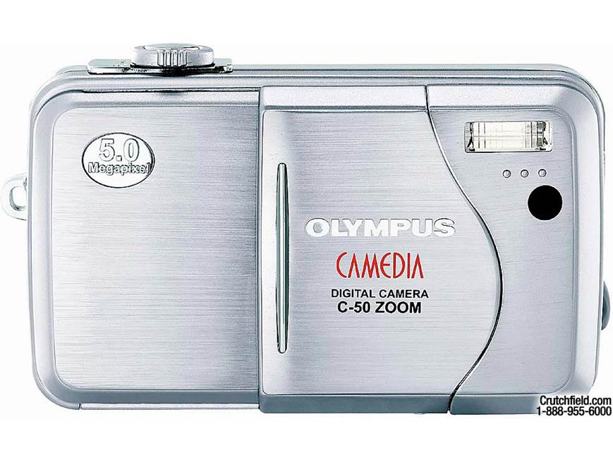 Olympus C-50 Zoom 5-megapixel digital camera at Crutchfield