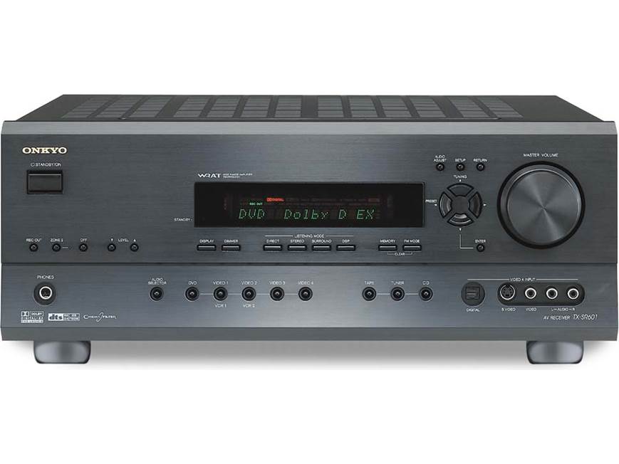 Onkyo TX-SR601 (Black) Home theater receiver with Dolby Digital EX