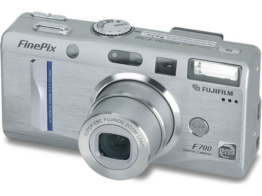 Fujifilm FinePix F700 6-megapixel digital camera at Crutchfield