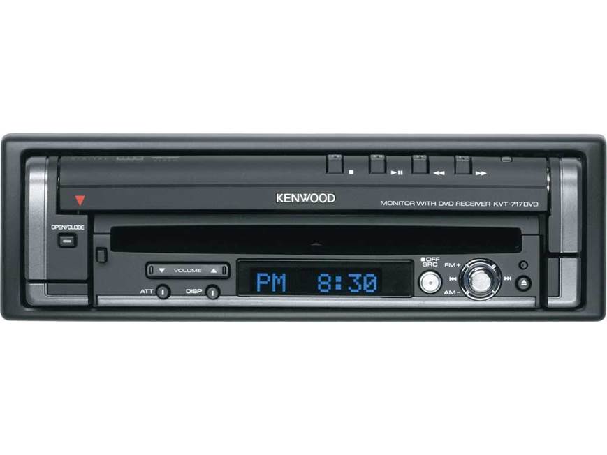 Kenwood Excelon KVT-717DVD DVD/CD player with 7