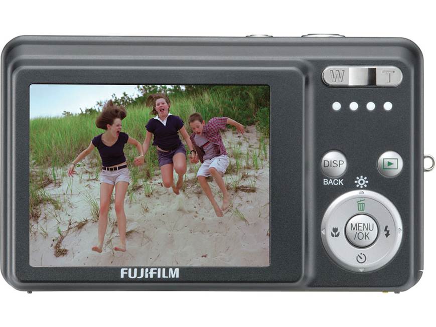 Fujifilm FinePix J10 (Black) 8.2-megapixel digital camera with 3X