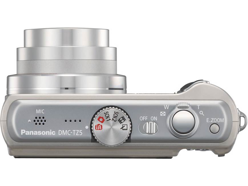 Panasonic Lumix DMC-TZ5 (Silver) 9-megapixel digital camera with