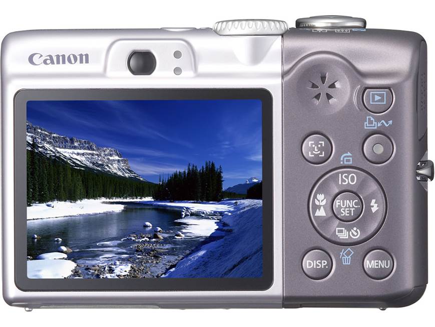 Canon PowerShot A1000 IS (Brown) 10-megapixel digital camera with