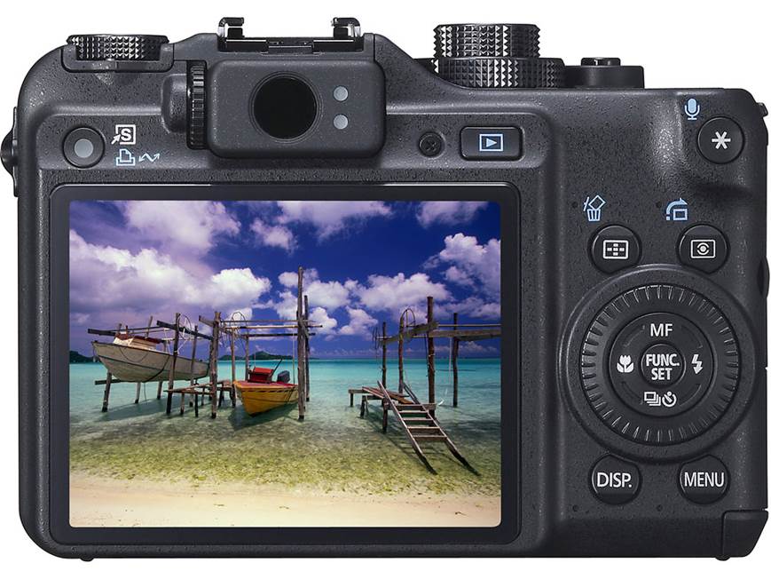 Canon PowerShot G10 14.7-megapixel camera with 5X optical zoom at