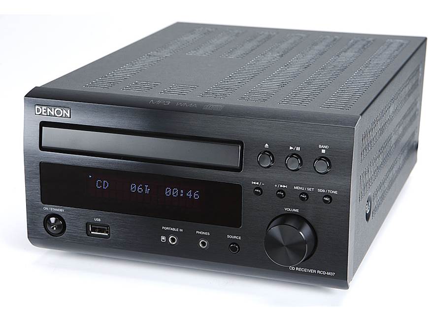Denon D-M37 CD/AM/FM micro system at Crutchfield