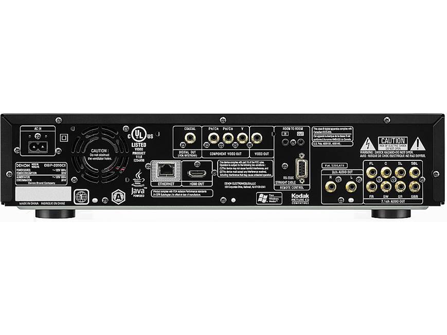 Denon DBP-2010CI Blu-ray Disc™ player at Crutchfield