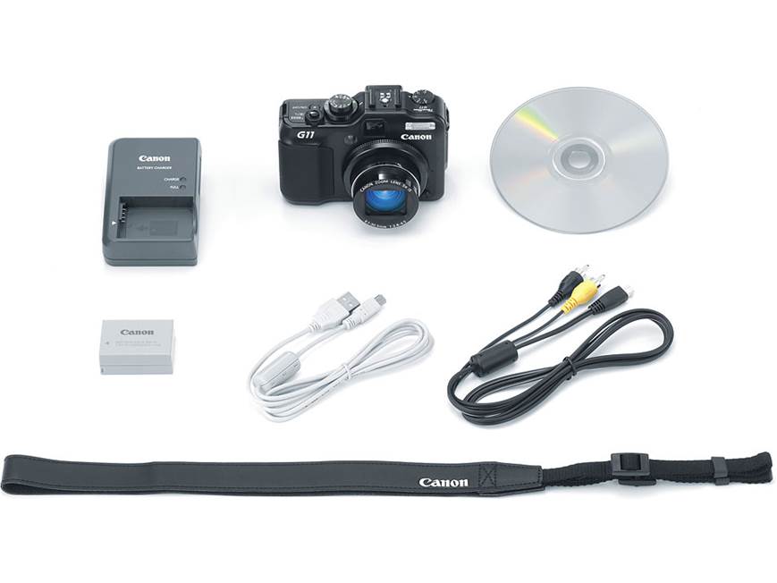 Canon PowerShot G11 10-megapixel digital camera with 5X optical