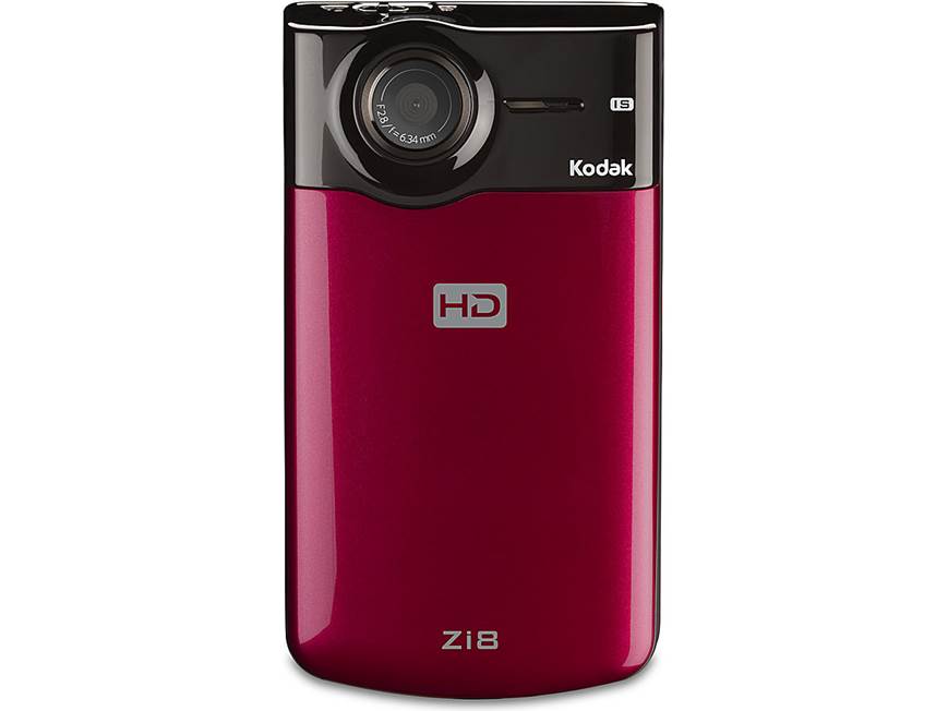 Kodak Zi8 (Raspberry) HD pocket video camera (Raspberry) at