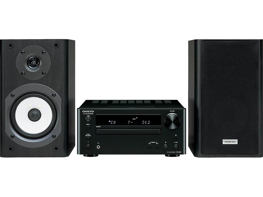 Onkyo CS-445 AM/FM/CD mini audio system with built-in iPod® dock
