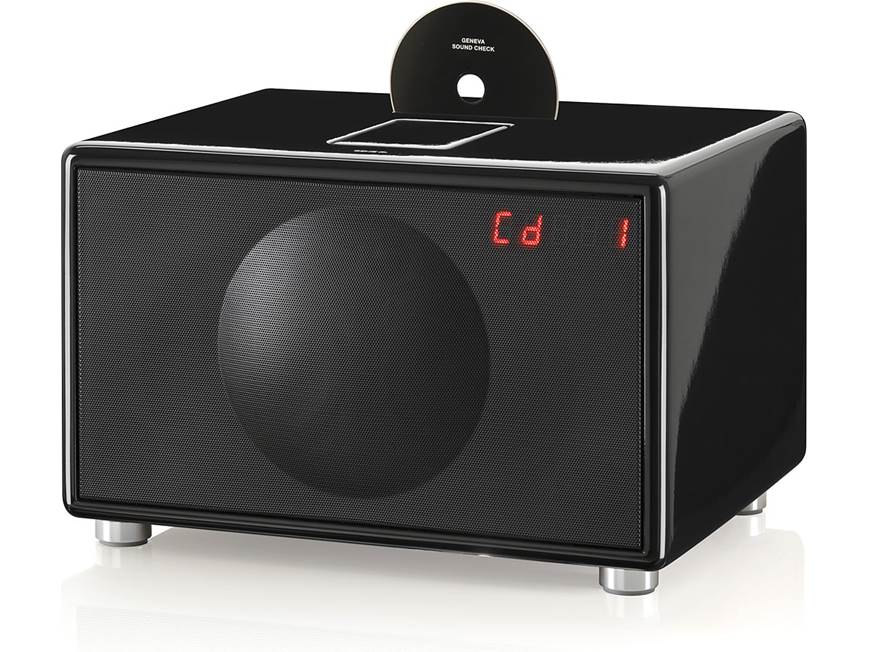 Geneva Sound System Model L (Black) CD player/radio with iPod® and