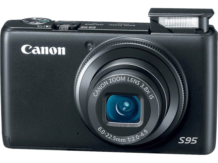 Canon PowerShot S95 10-megapixel digital camera with 3.8X optical