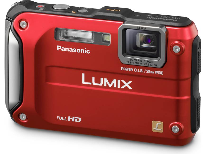 Panasonic Lumix DMC-TS3 (Orange) Tough-style 12.1-megapixel