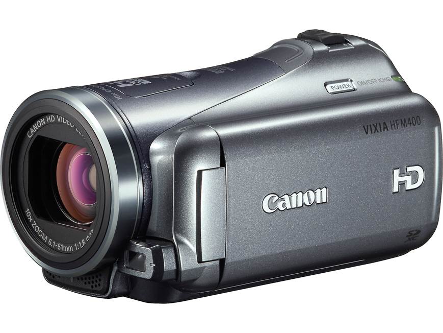 Canon VIXIA HF M400 High-definition camcorder at Crutchfield