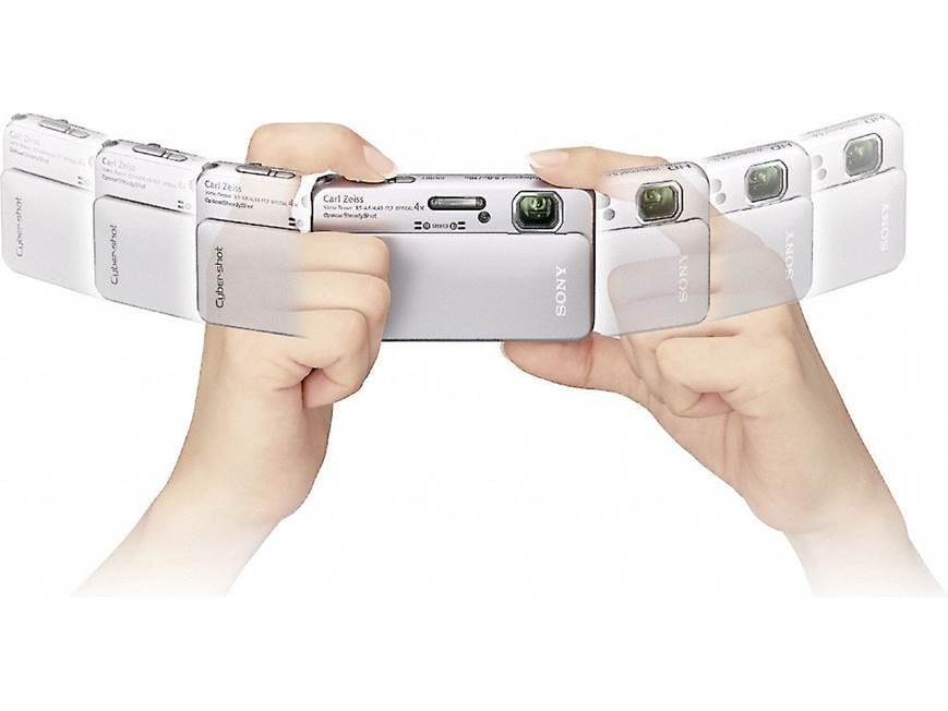 Sony Cyber-shot® DSC-TX10 (Silver) Waterproof 16.2-megapixel