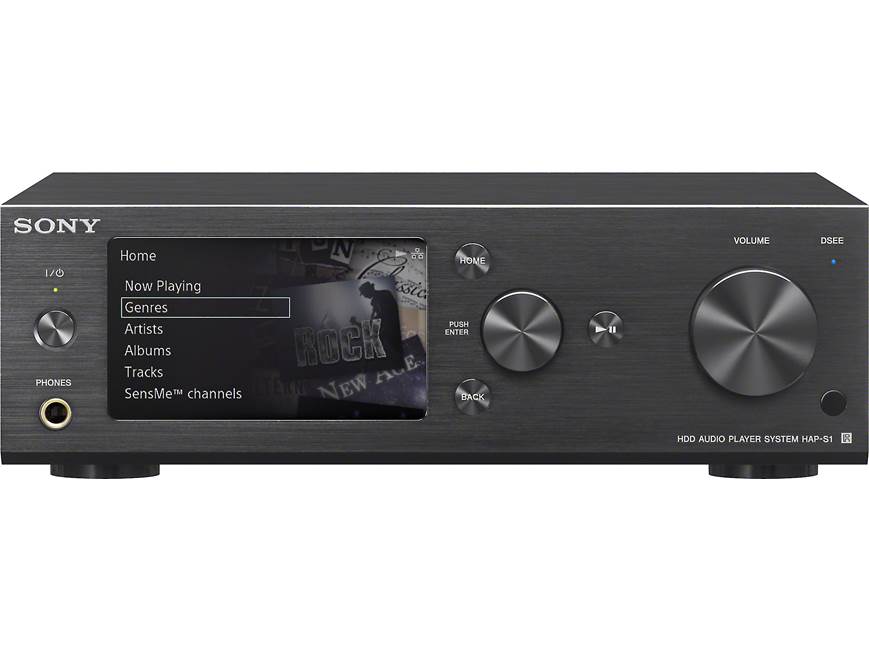Sony HAP-S1 (Black) High-resolution network music player and