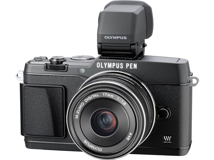 Olympus PEN E-P5 17mm Lens and Viewfinder Bundle (Black) 16