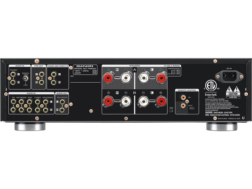 Marantz PM8005 Stereo integrated amplifier at Crutchfield