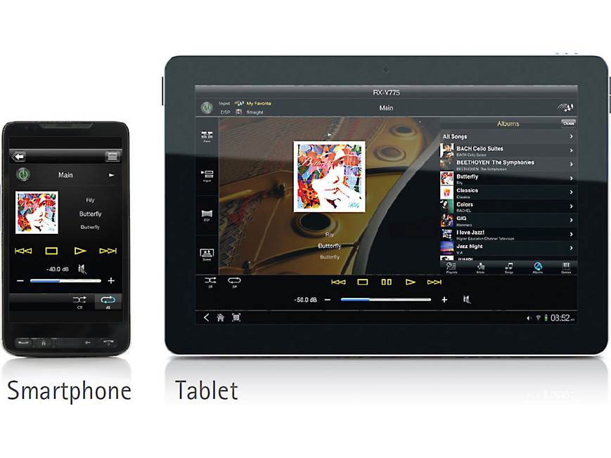 Yamaha RX-V779 7.2-channel home theater receiver with Wi-Fi