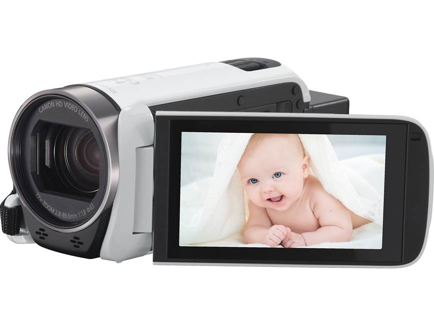 Canon VIXIA HF R700 (White) HD camcorder with 32X optical zoom