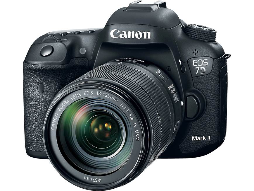 Canon EOS 7D Mark II Wi-Fi® Kit 20.2-megapixel DSLR camera with
