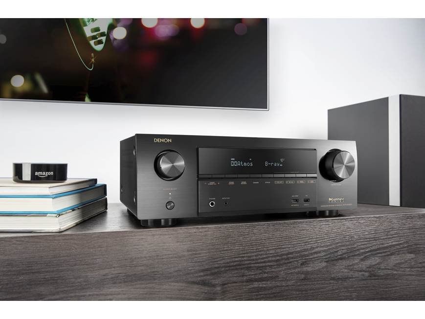 Denon AVR-X1500H 7.2-channel home theater receiver with Wi-Fi