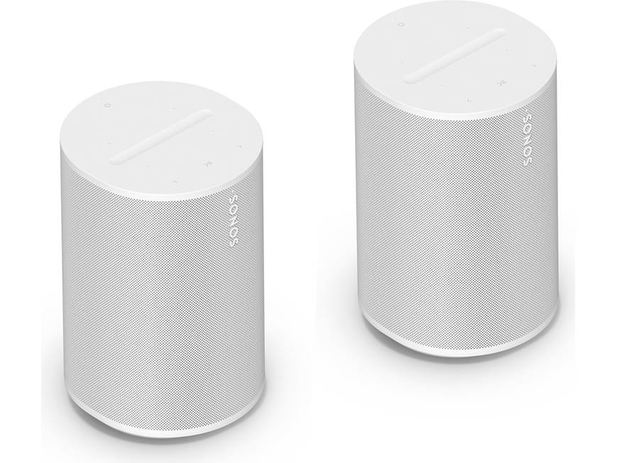 Sonos Era 100 2-pack (White) Two wireless powered speakers with Wi
