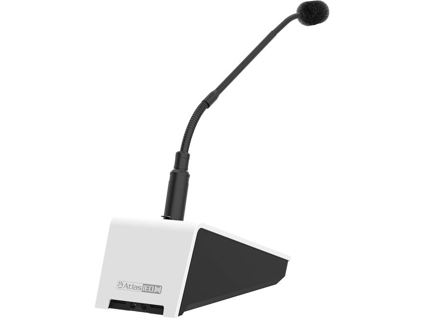 AtlasIED Atmosphere™ X-ZPS Zone Paging microphone with touchscreen