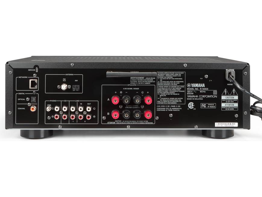 Yamaha R-N303 Stereo receiver with Wi-Fi® and Bluetooth® at