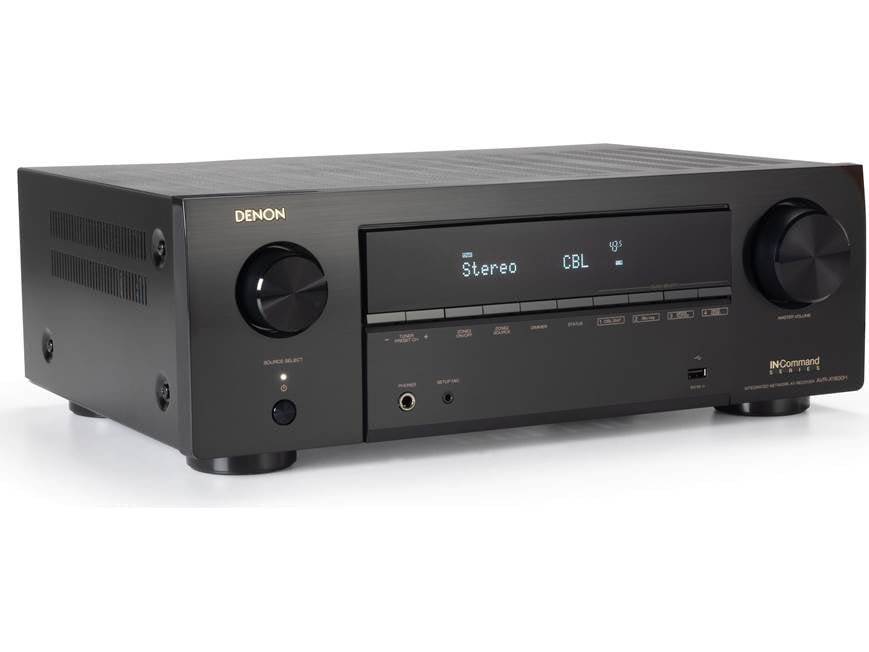 Denon AVR-X1800H 7.2-channel home theater receiver with Dolby