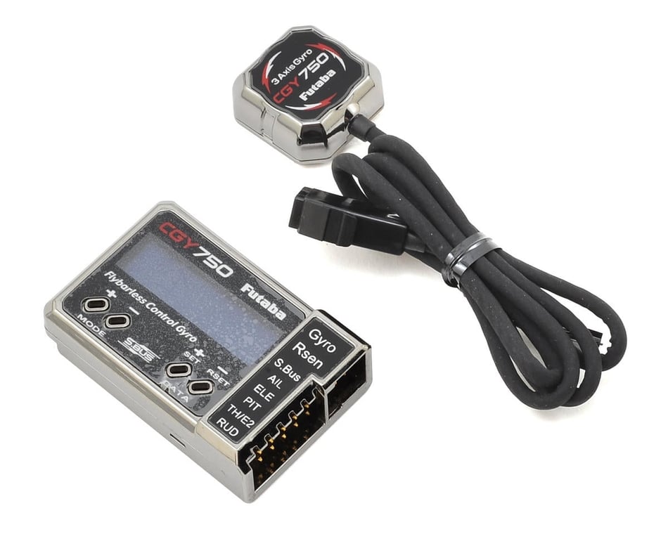 Futaba CGY750 2.0 Flybarless 3-Axis Gyro Control System w/Governor