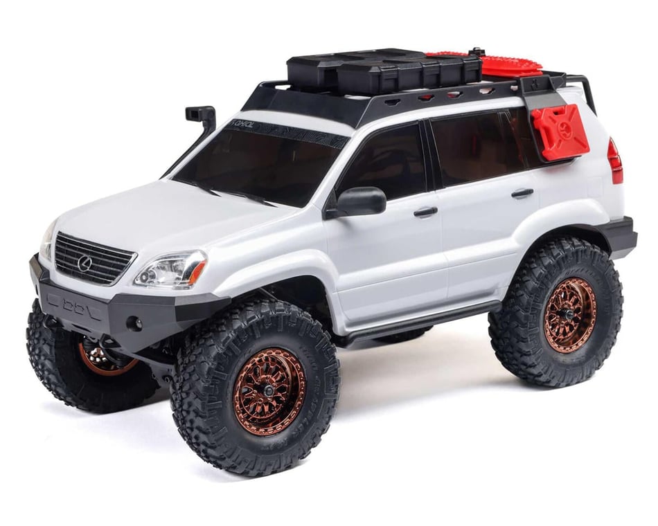 Axial SCX24 Lexus GX 470 1/24 4WD RTR Scale Mini Crawler (White