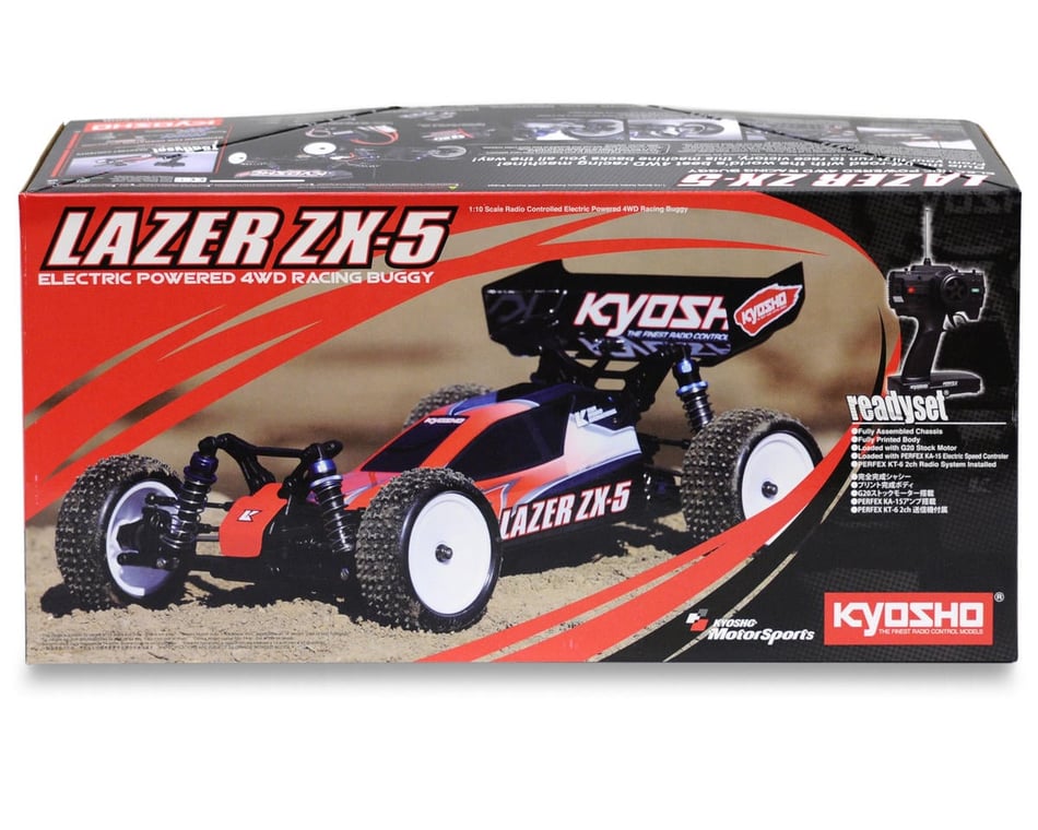 Kyosho Lazer ZX-5 Readyset 1/10 Scale 4wd Electric Buggy (Type 4