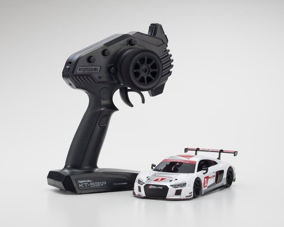 Kyosho MR-04 RWD Mini-Z ReadySet w/Audi R8 LMS Body (White