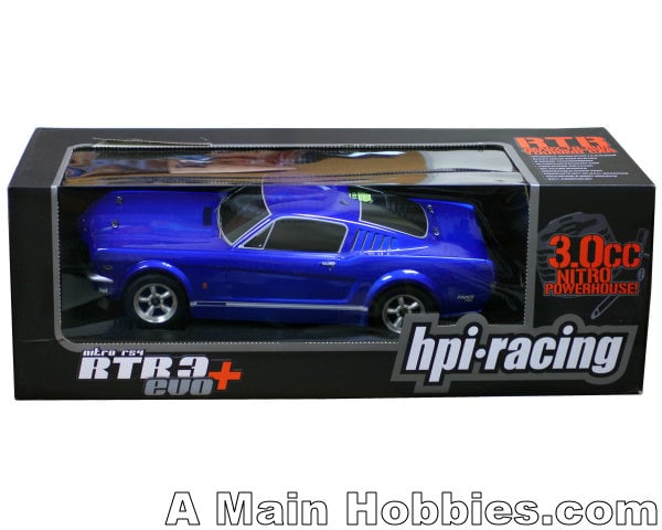 HPI Nitro RS4 RTR 3 EVO+ Touring Car (Ford '66 Mustang GT