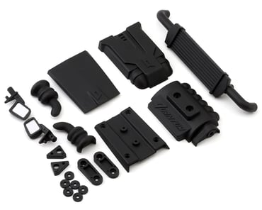 Reve D RDX Molded Front/Rear Body Post Mount Set [RV-D1-016BM