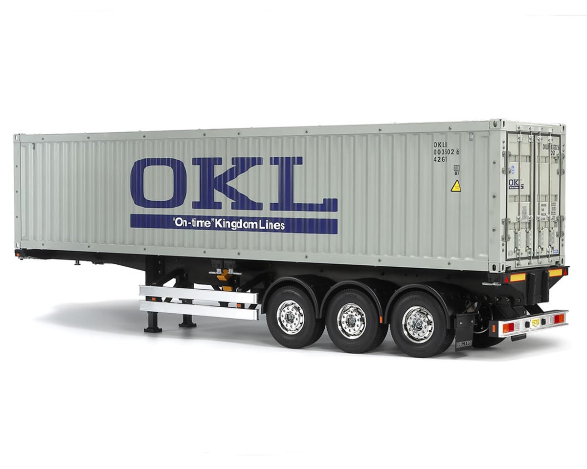 Tamiya 1/14 3-Axle OKL Semi-Trailer Container Kit [TAM56377
