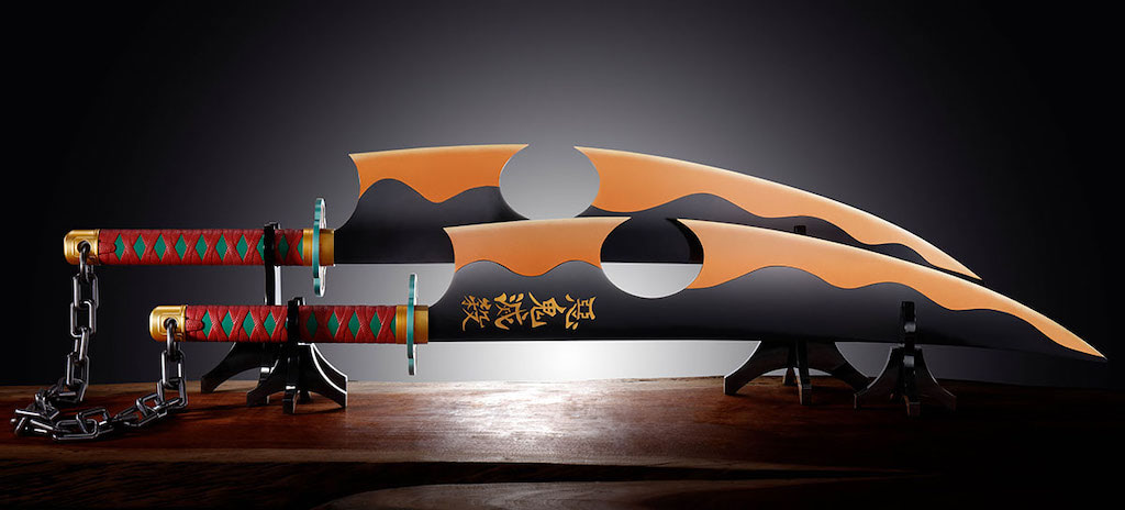 ド派手に立体化！『PROPLICA』宇髄天元・二刀流日輪刀、見参