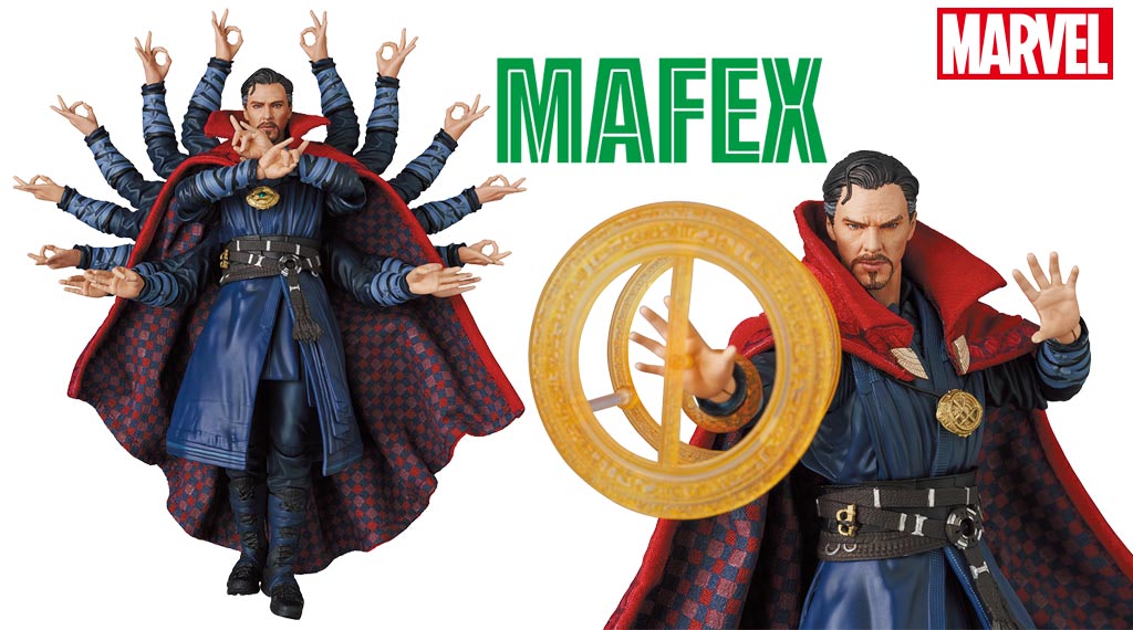 ドクター・ストレンジがオプション特盛りで可動フィギュアに