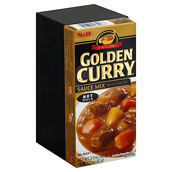 S&B Golden Curry Mx-Hot - 3.2 Oz - safeway
